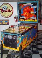 Image # 44017: Fireball Cabinet - Full View 
(Serial number 4436.)