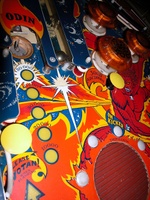 Image # 30729: Fireball Classic Playfield Detail