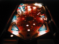 Image # 10079: Fireball Classic Lit Playfield