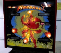 Image # 21612: Fireball Classic Illuminated Backglass