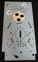 Image # 68084: Fireball II Blank Playfield - Reverse 
(This playfield was described to us as New Old Stock.)