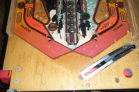 Image # 41666: Firepower II Stripped Lower Playfield