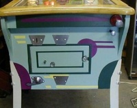 Image # 23838: Flag-Ship Repainted Cabinet - Front 
(The game in this image has been repainted but is included here to show the cabinet structure.)