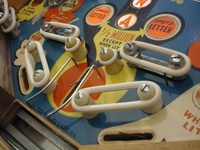 Image # 34005: Yuma Arizona Reverse Flippers 
(Each flipper pivots around its inside post.)