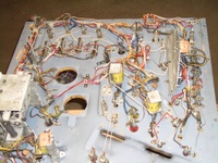 Image # 49154: Flight 2000 Under Upper Playfield 
(In this view, some hardware has been removed. Serial number 598. Edge of playfield dated 'June 12, 1980'.)