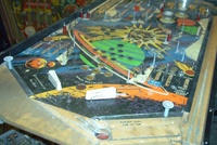 Image # 15826: Flight 2000 Stripped Lower Playfield