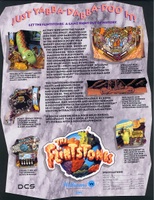 Image # 4641: The Flintstones Flyer, Back