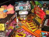 Image # 7494: The Flintstones Playfield - Detail