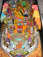 Image # 9364: The Flintstones Playfield