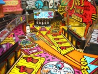 Image # 9377: The Flintstones Playfield - Detail