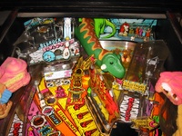 Image # 7491: The Flintstones Upper Playfield