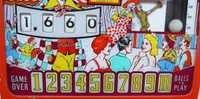 Image # 67504: Flipper Clown Lower Backglass
