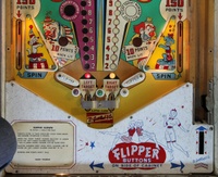 Image # 67509: Flipper Clown Illuminated Lower Playfield