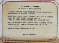 Image # 67518: Flipper Clown Instruction Card