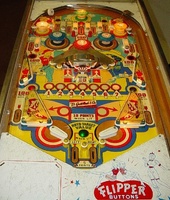 Image # 10259: Flipper Cowboy Playfield