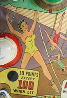 Image # 67538: Flipper Fair Sample Game - Playfield - Detail 
(Serial number 55042 S.)