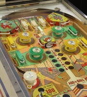 Image # 67528: Flipper Fair Sample Game - Upper Playfield 
(Serial number 55042 S.)