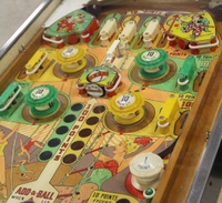 Image # 67529: Flipper Fair Sample Game - Upper Playfield 
(Serial number 55042 S.)