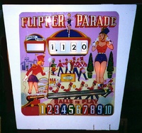Image # 870: Flipper Parade Backglass