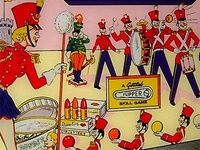 Image # 13470: Flipper Parade Backglass Detail