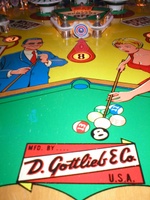 Image # 8918: Flipper Pool Playfield - Detail