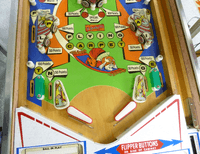 Image # 79887: Flying Carpet Sample Game - Lower Playfield 
(Serial number 01025 S.)