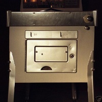 Image # 28097: Flying Chariots Cabinet - Front 
(Cabinet front has been repainted but image is included to show the other features.)