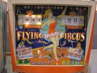 Image # 32253: Flying Circus Illuminated Backglass