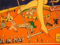 Image # 32258: Flying Circus Backglass - Detail