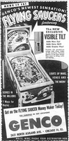 Image # 887: Flying Saucers Billboard Ad 
(The Billboard, Nov-25-1950, page 129)