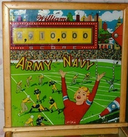 Image # 97: Army Navy Backglass