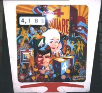 Image # 922: 4 Square Backglass