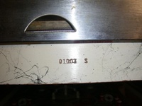 Image # 40358: 4 Square Sample Game - Serial Number 
(Serial number 01003 S.)