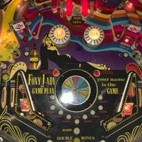 Image # 75731: Foxy Lady Illuminated Middle Playfield