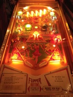 Image # 46779: Arrowhead Illuminated Playfield 
(Photographed at the 2010 Pacific Pinball Expo.)