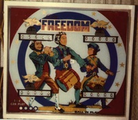 Image # 938: Freedom Backglass