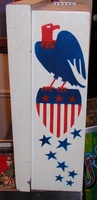 Image # 17155: Freedom Early Production Backbox - Right 
(This image is from the game with serial number 1100.)