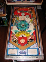 Image # 17145: Freedom Early Production Playfield 
(This image is from the game with serial number 1100.)