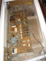 Image # 31560: Friendship &quot;7&quot; Inside Cabinet 
(The white trim is after-factory repainting.)