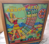 Image # 80111: Arrow Head Backglass