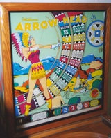 Image # 3124: Arrow Head Backglass