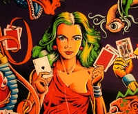 Image # 25227: Asteroid Annie and the Aliens Backglass - Detail