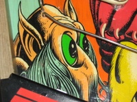 Image # 37773: Asteroid Annie and the Aliens Playfield - Detail
