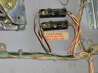 Image # 37776: Asteroid Annie and the Aliens Under Playfield - Detail 
(Fuses)