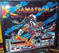 Image # 3716: Gamatron Backglass (plastic)