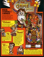 Image # 4216: The Bally Game Show Flyer, Back