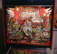 Image # 19434: The Bally Game Show Illuminated Backglass