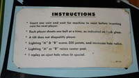 Image # 53299: Gay 90's Instruction Card