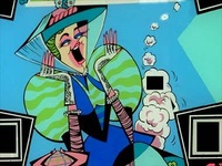 Image # 28504: Gay 90's Backglass - Detail