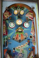 Image # 53325: Gay 90's Sample Playfield 
(Cabinet serial number 61361.)